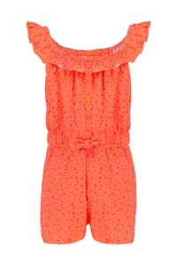 4President jumpsuit Lia coral flowers aop